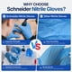 thumbnail image 2 of Schneider Medical Exam Glove, Gloves Disposable Latex Free, 2 of 3
