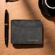 thumbnail image 1 of Billetera hombre Jack negra con monedero Carven Paris, 1 of 6