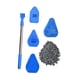 thumbnail image 4 of Cepillo De Limpieza Para Ducha, Bañera, Sin Rayones, Para Suelo, Pared, Inodoro, Bañera, Azulejos, 4 of 5