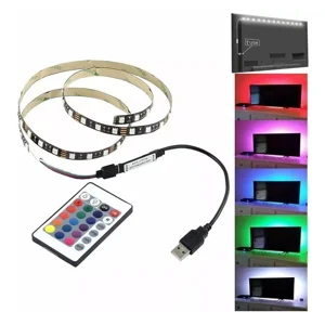 Center Web - Cinta Rgb Para Tv Tira Led Usb