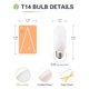 thumbnail image 3 of Bombilla LED T45/T14 4 W 3000 K 400 LM regulable E26, paquete de 3, 3 of 6