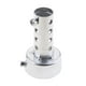 thumbnail image 3 of Universal Motocicleta Escape Puede Asesino Silenciador Silenciador Deflector 48 Mm Plata, 3 of 3
