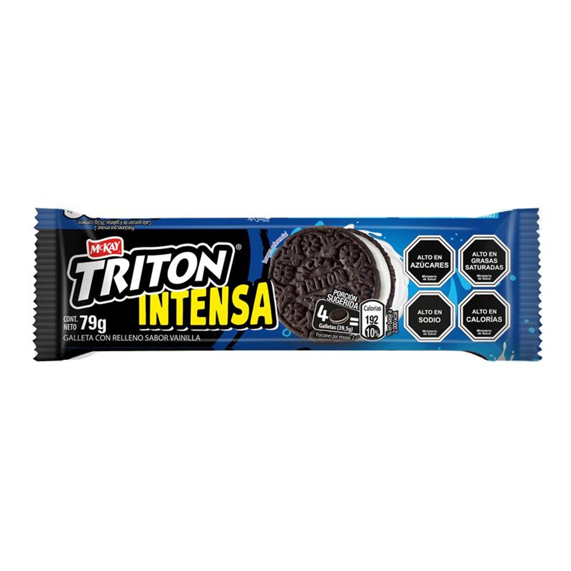 Galleta Triton Intensa Sabor Vainilla 79 g McKay