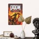 thumbnail image 5 of Doom Eternal Cartel de metal, decoración de pared con cartel de metal personalizado, regalos para aficionados, amigos, familia y seres queridos 30x20 cm, 5 of 6
