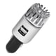 thumbnail image 1 of Purificador de aire ionizador para coche - Desodorante iónico antimicrobiano enchufable de 12 V con cargador USB doble - Elimina olores a humo, mascotas y comida, alérgenos y virus., 1 of 8