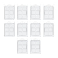 Bothyi - 10 Moldes Para Velas Derretidas En Forma De Concha, Recipientes Para Velas Hechos A Mano, Resistentes Y Prácticos Para Hacer Velas