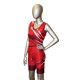 thumbnail image 2 of Malla de Lucha Libre Femenina Matman The Breakdown Roja, 2 of 5