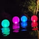 thumbnail image 1 of Lámpara flotante para piscina de bolas Rukars, funciona con energía solar, 4 unidades, 1 of 7