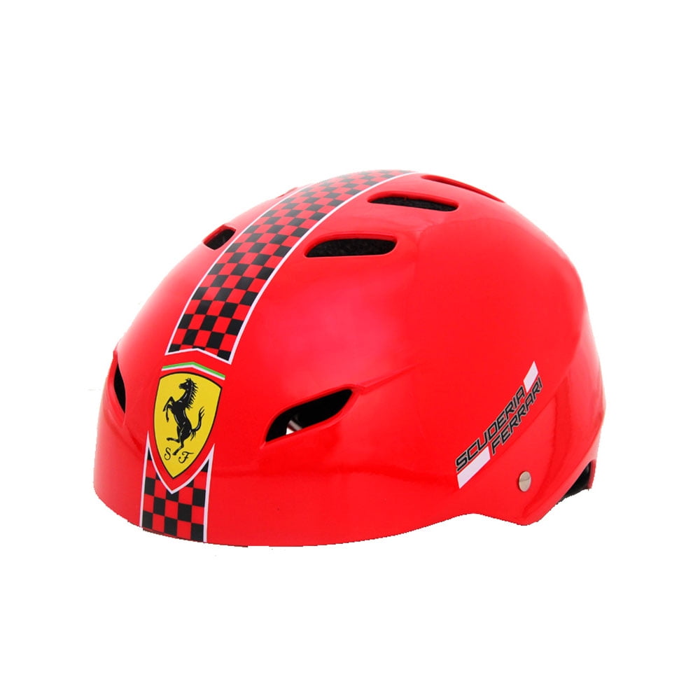 Ferrari - Casco Con Ajuste - Rojo Medium