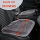 thumbnail image 2 of Funda Para Asiento De Auto De Piel De Oveja Australiana Auténtica Gris, 2 of 8