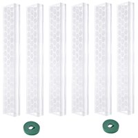 Xusx111 - Polo De Musgo Plástico De 17 Pulgadas De 6 Piezas Para Plantas, Polos De Planta De 17 * 3 '' Para Plantas De Escalada, Soporte De Planta Para Plantas De Interior Trabajan Con Musgo De Esfago