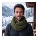 thumbnail image 1 of Bufanda Cuello Estilo Punto Inglés Lana Invierno Abrigado, 1 of 5