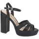 thumbnail image 1 of Sandalia Chalada Mujer Tita-1 Negro Casual, 1 of 7