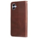 thumbnail image 5 of Funda tipo cartera para Samsung Galaxy A04E 4G con bolsillo con cremallera y ranuras para tarjetas – Función de soporte Marrón, 5 of 6