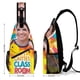 thumbnail image 2 of El Aula de Caitie Riñonera Bandolera con Estampado Integral para Hombres y Mujeres, Bolso Cruzado Gráfico de Tendencia, Mochila de Hombro Streetwear para Ciclismo y Deportes, Riñonera Versátil Casual, 2 of 6