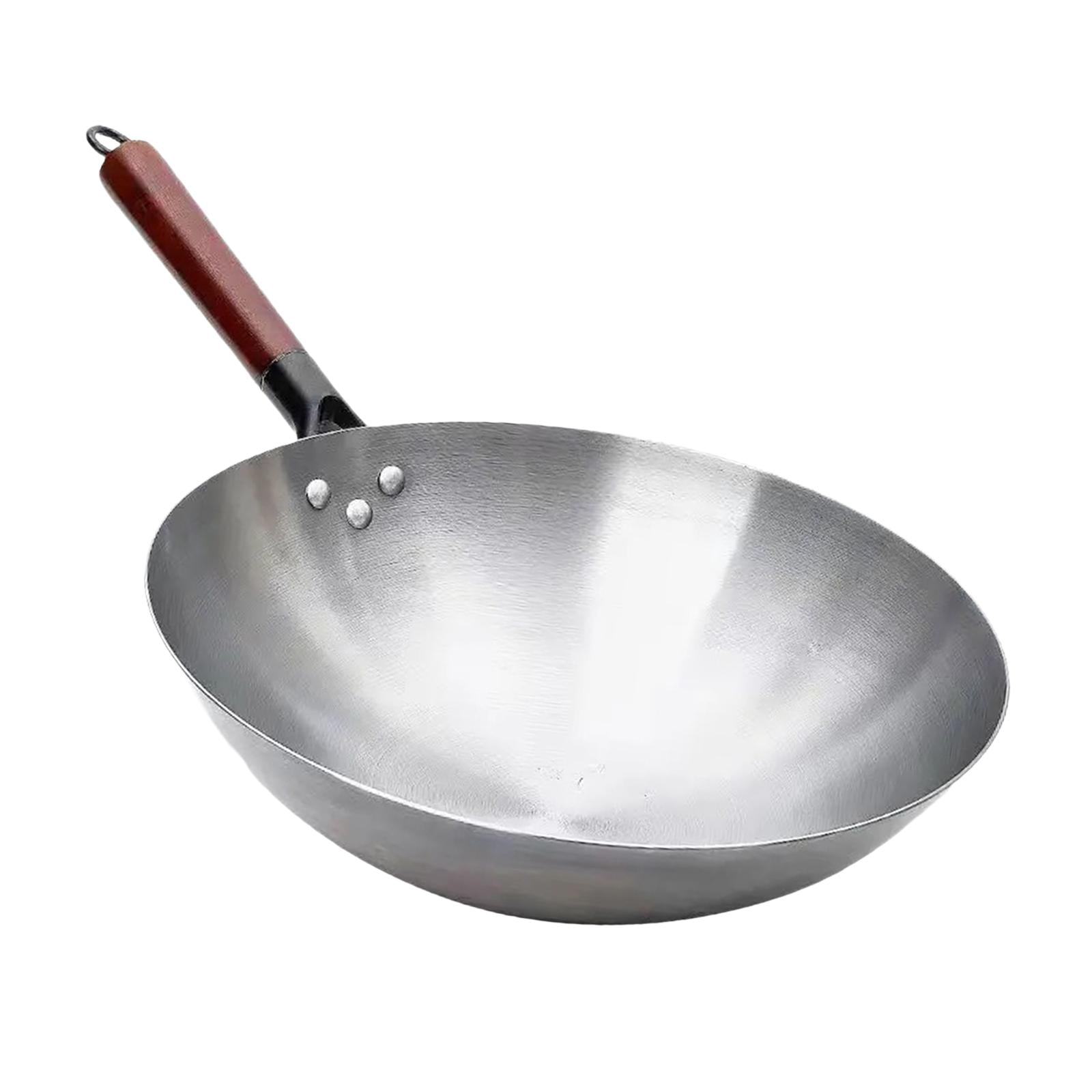 Bothyi - Sartén Puestos De Comida Sartén Para Saltear Sartén Práctica Y Ligera Para Cocinar En El Hogar 30 Cm