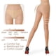 thumbnail image 4 of 3 pares de medias transparentes para mujer - Pantimedias con puntera reforzada, 4 of 5