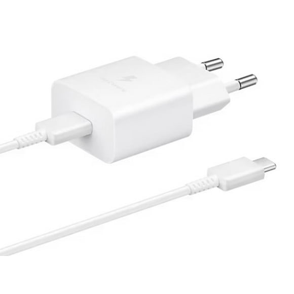 SAMSUNG POWER ADAPTER 15W CON CABLE BLANCO