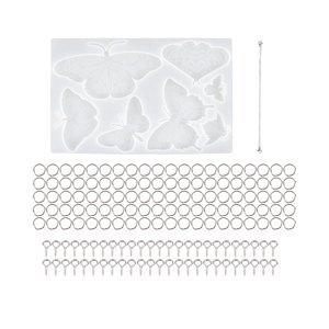 Magideal - De Silicona Para Decoración Para Hogar, Resina , Fabricación De Joyas, Campana , Llavero Colgante Diy, Para Jardín, Patio, , B B