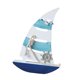 thumbnail image 4 of mediterráneo náutico tropical barco de vela decoración del hogar adorno de mesa b, 4 of 4