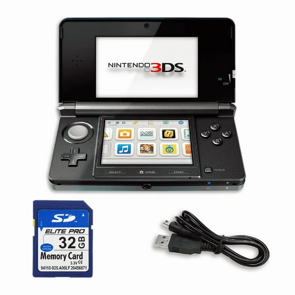 Nintendo 3DS Cosmo Black 32GB - Reacondicionado