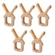 thumbnail image 4 of 5 Piezas Clips De Secado De Edredones Pinza De Secado De Ropa Para Edredones Cortina Trajes De Ba?o Rosa Claro, 4 of 5