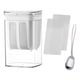 thumbnail image 1 of Colador De Yogur Griego, Utensilios De Cocina Reutilizables Hechos En Casa, Colador De Comida De 1100ml, Rectángulo, 1 of 3