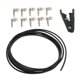 thumbnail image 5 of Kit De Placa De Pedal De Audio De 6,35mm, Cables De Conexión DIY Para Bajo De Guitarra, 5 of 5