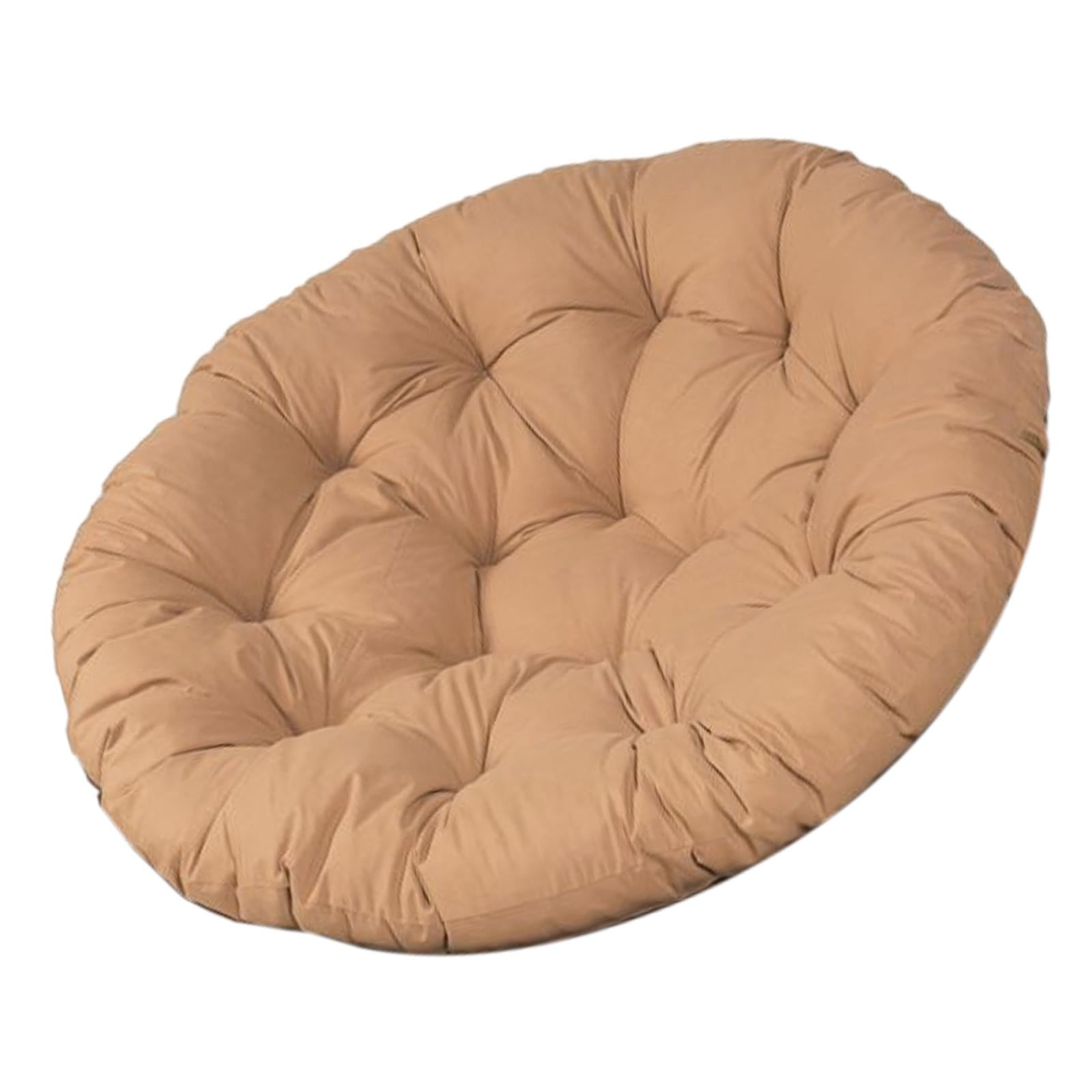 Ioensy - Cojín Colgante Para Silla De Exterior Con Forma De Huevo, Color Caqui, Para Balcón Y Sala De Estar.