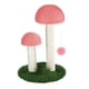 thumbnail image 5 of Poste Rascador Para Gatos Poste Rascador De Hongos Para Gato Gatito Rosa Con Bola, 5 of 5