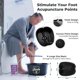 thumbnail image 4 of Bañera para remojar los pies American Wellness Authority AWA negra, 4 of 6