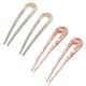 thumbnail image 1 of 4 horquillas francesas en forma de U para el pelo, pinzas para el pelo en forma de U, horquillas para peinados de mujeres y niñas., 1 of 7