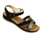 thumbnail image 4 of Sandalias Baja Mujer con Hebilla para Verano 12363 Negro, 4 of 5