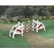 thumbnail image 1 of Salto De Juguete Para Salto Ecuestre Oxer Rojo Y Blanco, 1 of 3