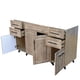thumbnail image 2 of Mueble base de cocina doble nogal 149x49x88 cm (No Incluye Cubierta), 2 of 4