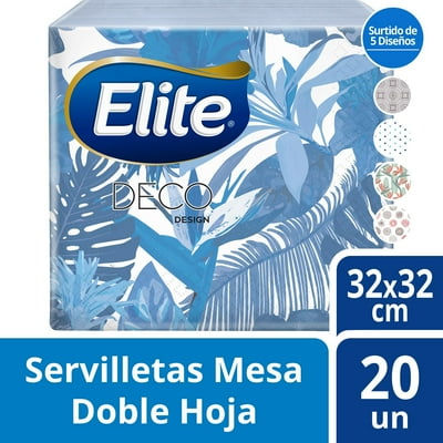 Servilleta Mesa, Producto Surtido 32X32 Cm 20 Un Elite