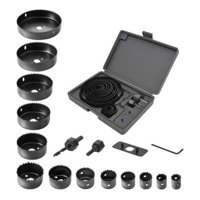 Genérica - Set De 16 Piezas Sierra Copa Para Perforación Madera Yeso