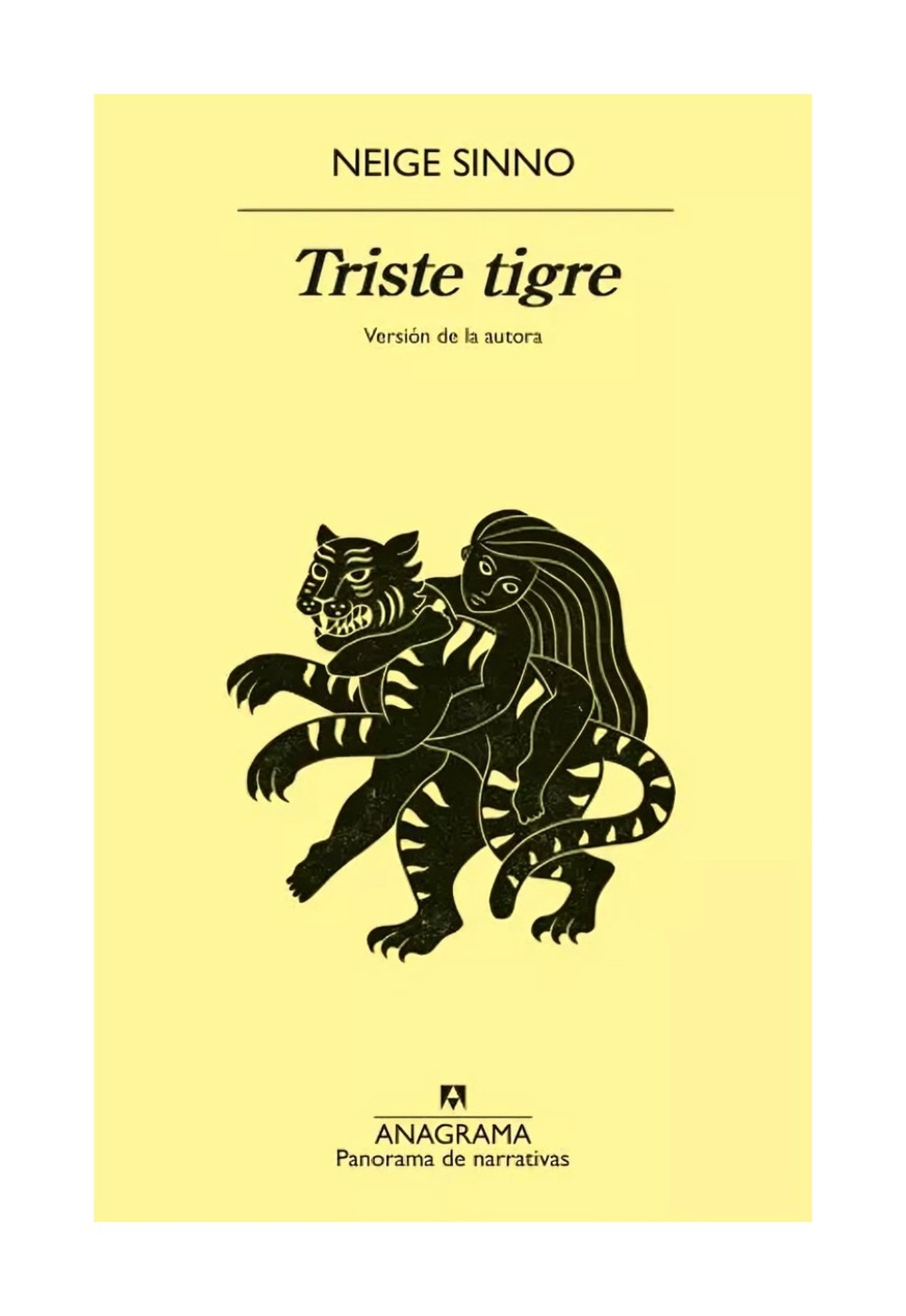 Anagrama - Libro Triste Tigre 101