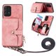 thumbnail image 1 of Funda Tipo Cartera con Correa Cruzada para Samsung Galaxy A32 5G Protección Contra Golpes Rosa, 1 of 5