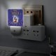 thumbnail image 5 of Fantasía Luz nocturna LED con sensor de anochecer a amanecer para dormitorio, baño, pasillo, escaleras - Lámpara LED nocturna de enchufe, 0.5W - 1 pieza, 5 of 6