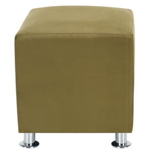 Bodevir - Pouf Cali 1C Felpa 12 Verde Musgo