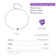 thumbnail image 3 of Pulsera S925 Sterling Silver Cross Ajustable Celeste, 3 of 3