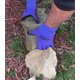thumbnail image 2 of Paquetes de 3 pares de guantes MidWest Max Grip para hombre, color azul L-XL, 2 of 3