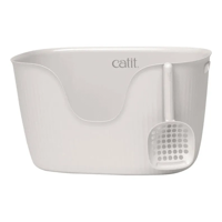 Genérico - Catit Loo Arenero Para Gatos Ecológico Con Pala Gris