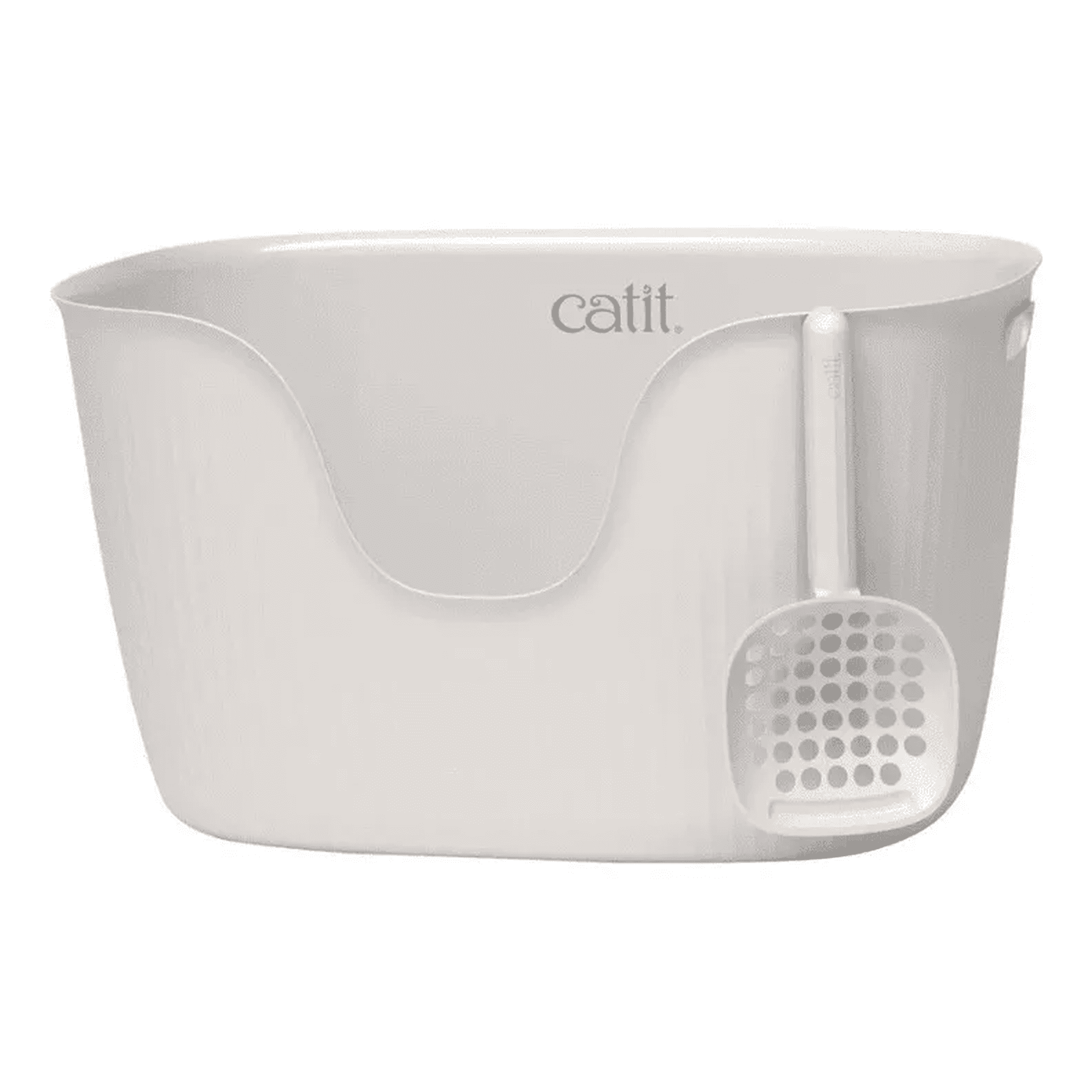 Catit Loo Arenero Para Gatos Ecológico Con Pala Gris