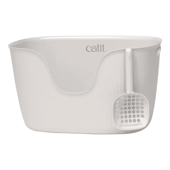Catit Loo Arenero Para Gatos Ecológico Con Pala Gris