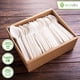 thumbnail image 2 of Cucharas Compostables 140 Utensilios Desechables Grandes, 2 of 9