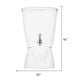 thumbnail image 3 of Dispensador de bebidas CreativeWare Bark, 9,5 litros y 2,5 galones, sin BPA, 3 of 5