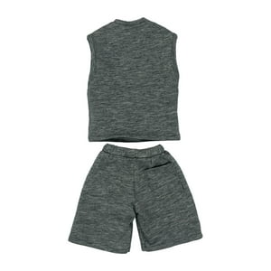 Genérico - Chaleco Y Pantalones Cortos A Escala 1/6, Accesorios De Decoración Para Muñecas Para Figuras De Hombres De 12 Pulgadas