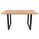 thumbnail image 1 of Mesa Rectangular Ámbar Claro 160X90 | Estilo Industrial, 1 of 4